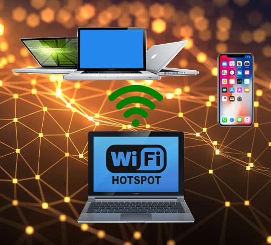 اشتراک گذاری اینترنت لپ تاپ در ویندوز 10