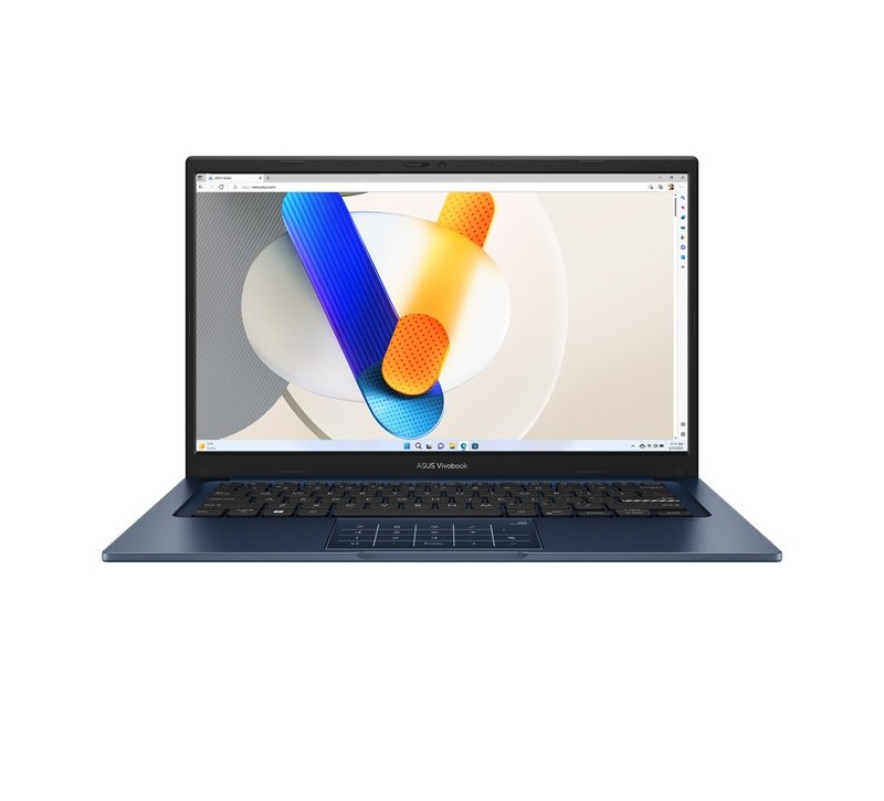 لپ تاپ X1404VA Core5 (120U) 8GB 256SSD INTEL IRIS XE FHD (همراه هدیه ارزشمند)
