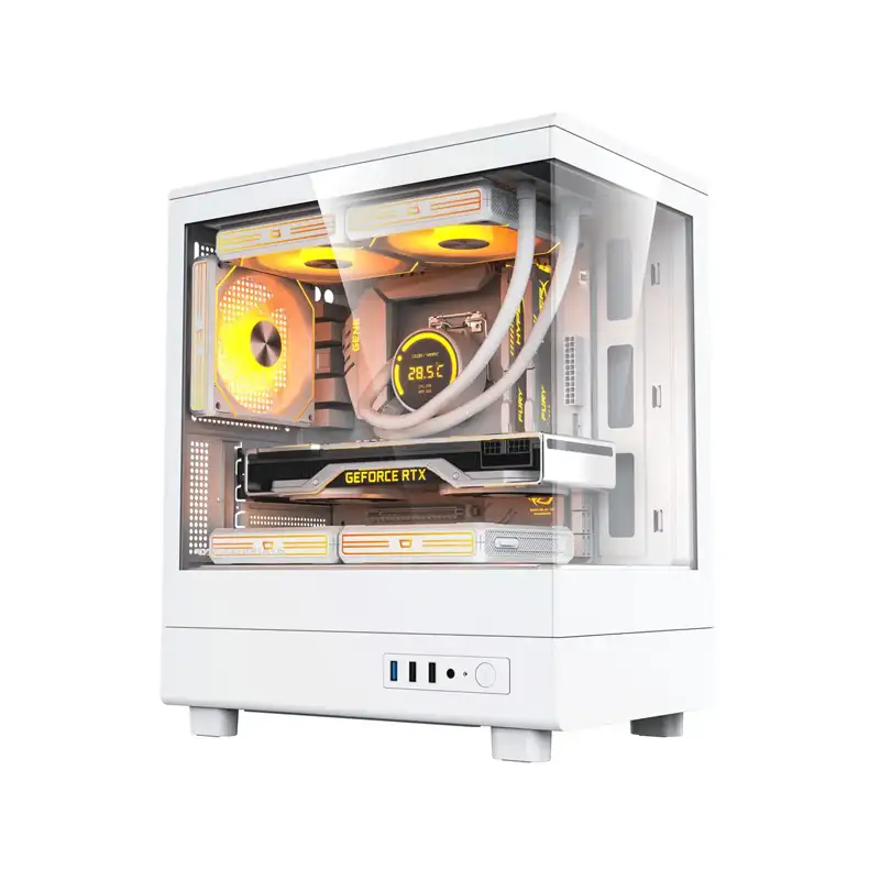 کیس کامپیوتر گیمینگ دارک فلش مدل DB330M WH