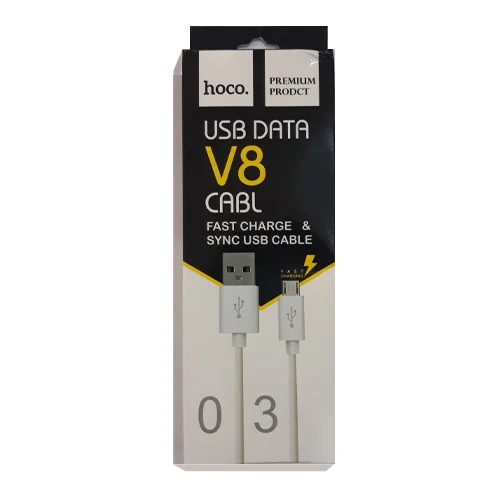 کابل شارژ اندروید hoco سری V8 مدل 03