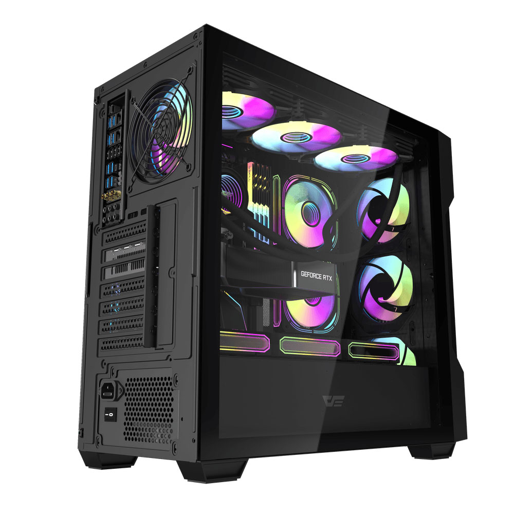 کیس کامپیوتر گیمینگ دارک فلش مدل DS900 Mesh
