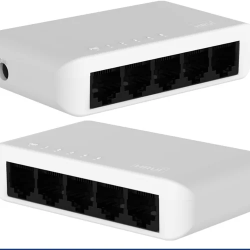 سوییچ 5 پورت اچ آر یو آی مدل HR-SWG0050