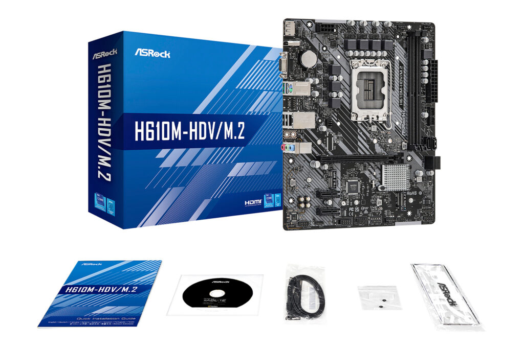 مادربرد ازراک مدل ASRock H610M-HDV/M.2+ D5