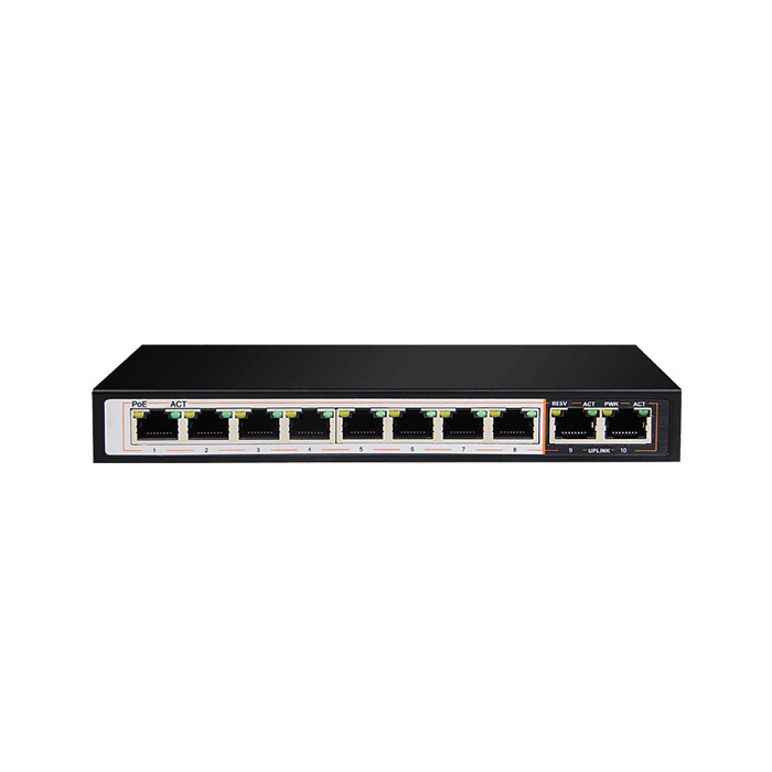 سوئیچ 10 پورت گیگابیتی و دسکتاپ دی لینک مدل DGS-F1010P-E