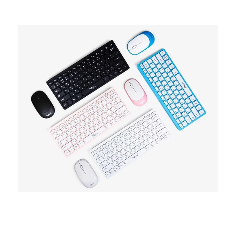 کیبورد و ماوس بیسیم رویال مدل RKM-810