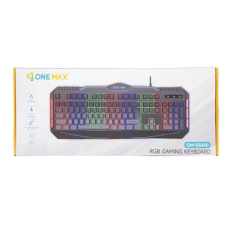 کیبورد گیمینگ وان مکس مدل OM-G5400 با سیم
