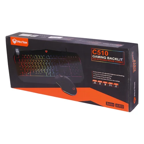 موس و کیبورد گیمینگ Meetion C510