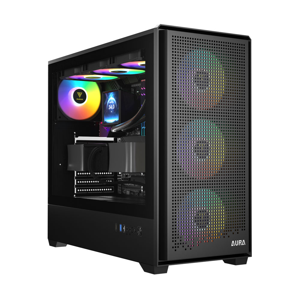 کیس کامپیوتر گیمینگ گیمدیاس مدل Aura GC105