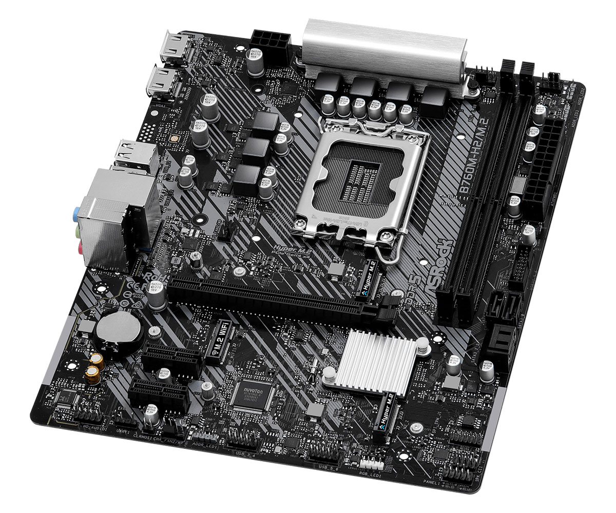 مادربرد ازراک مدل ASRock B760M-H2/M.2 DDR5