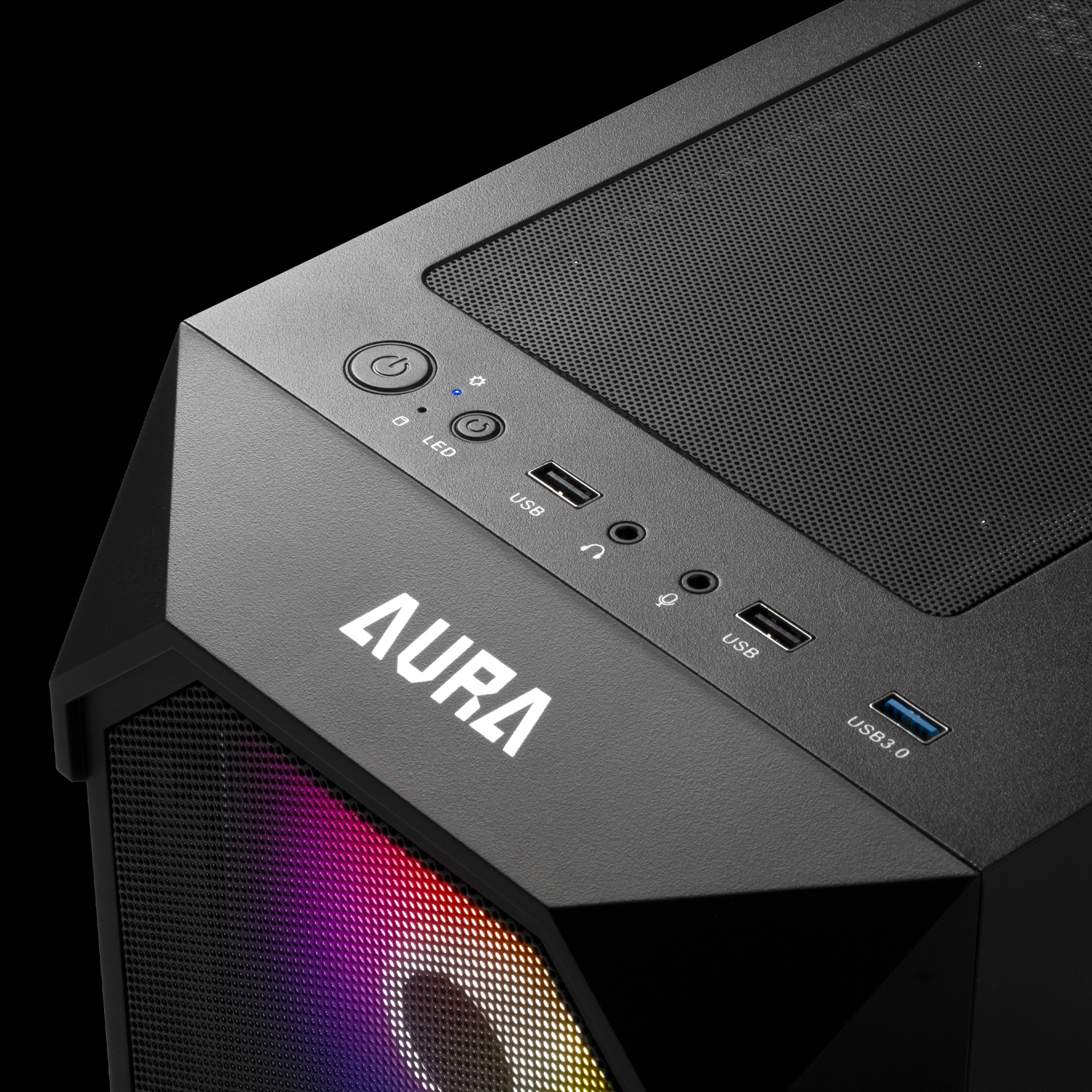 کیس کامپیوتر گیمینگ گیمدیاس مدل Aura GC1