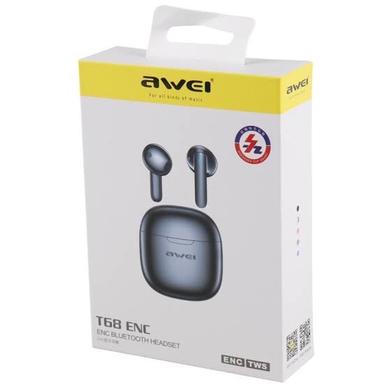 ایرپاد اوی AWEI T68 Wireless Headphones