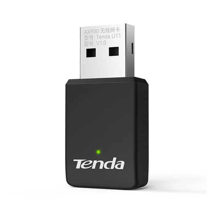 کارت شبکه USB بی‌ سیم و دوباند AX900 تندا مدل U11