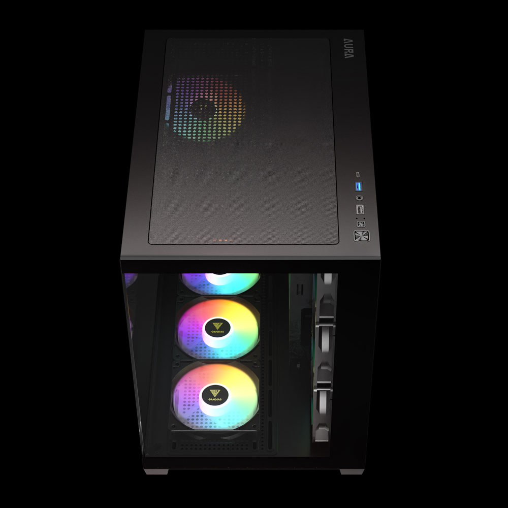 کیس کامپیوتر گیمینگ گیمدیاس مدل Aura GC107 ELITE